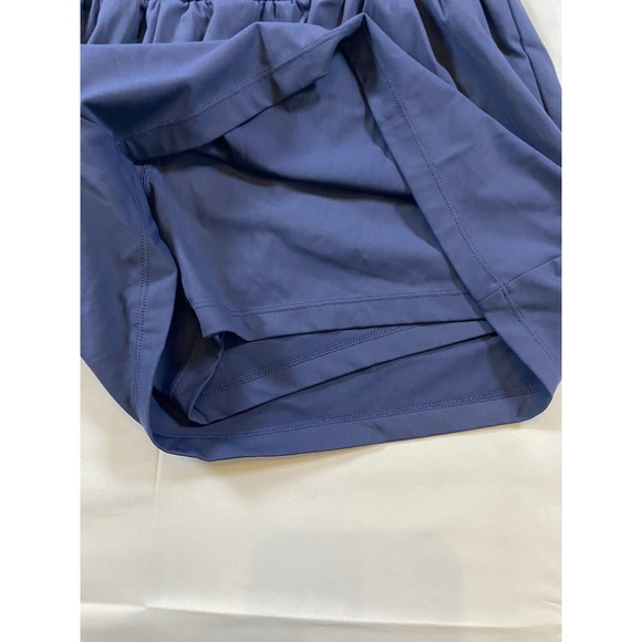 Halara 1X Long Activewear Shorts Women Blue High Waisted Athletic Skirt Shorts - Picture 5 of 9